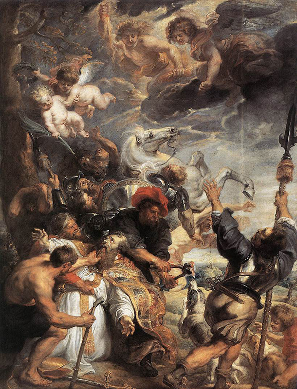 'The Marytrdom of St Livinus' Paul Rubens